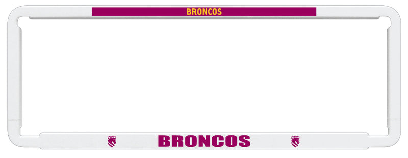 Brisbane Broncos Number Plate Surround
