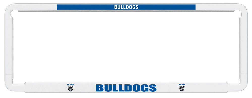 Canterbury Bulldogs Number Plate Surround