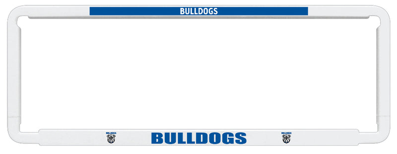 Canterbury Bulldogs Number Plate Surround
