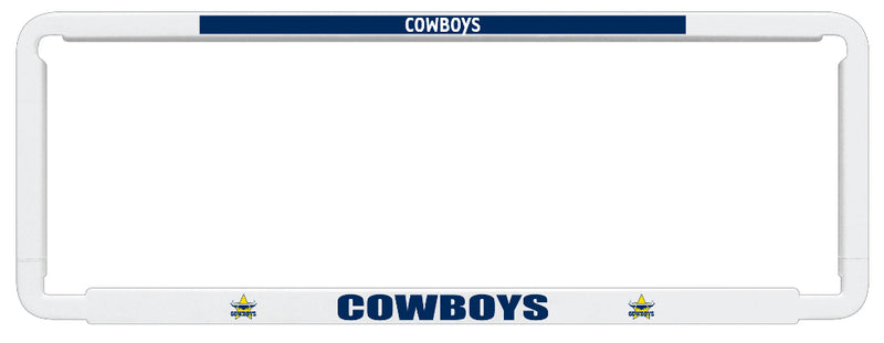 North Queensland Cowboys Number Plate Surround