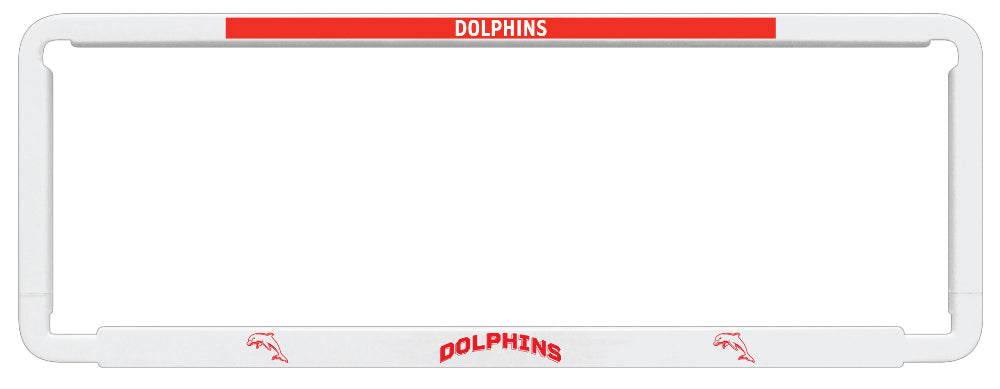 Dolphins Number Plate Surround