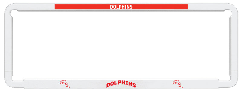 Dolphins Number Plate Surround