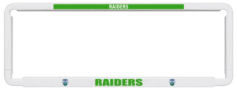 Canberra Raiders Number Plate Surround