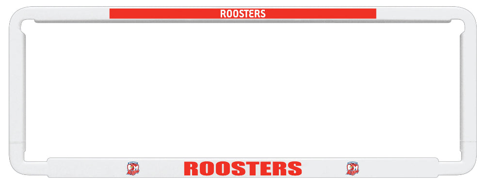 Sydney Roosters Number Plate Surround