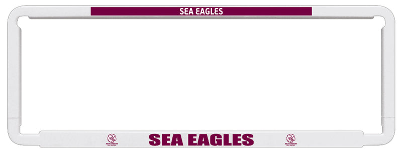 Manly Sea Eagles Number Plate Surround