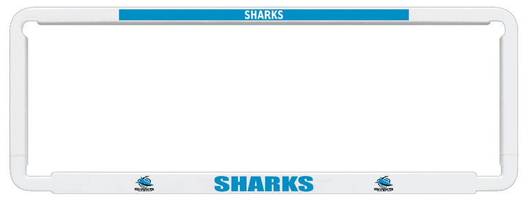 Cronulla Sharks Number Plate Surround