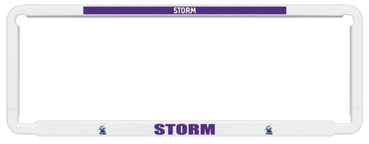 Melbourne Storm Number Plate Surround