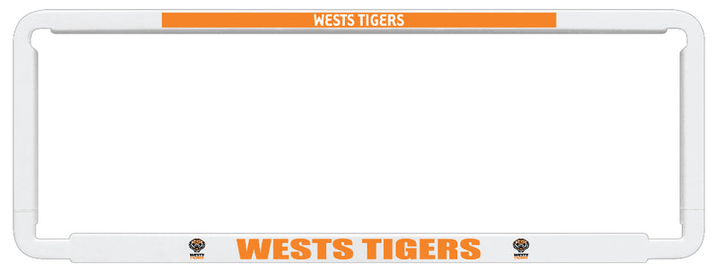 Wests Tigers Number Plate Surround