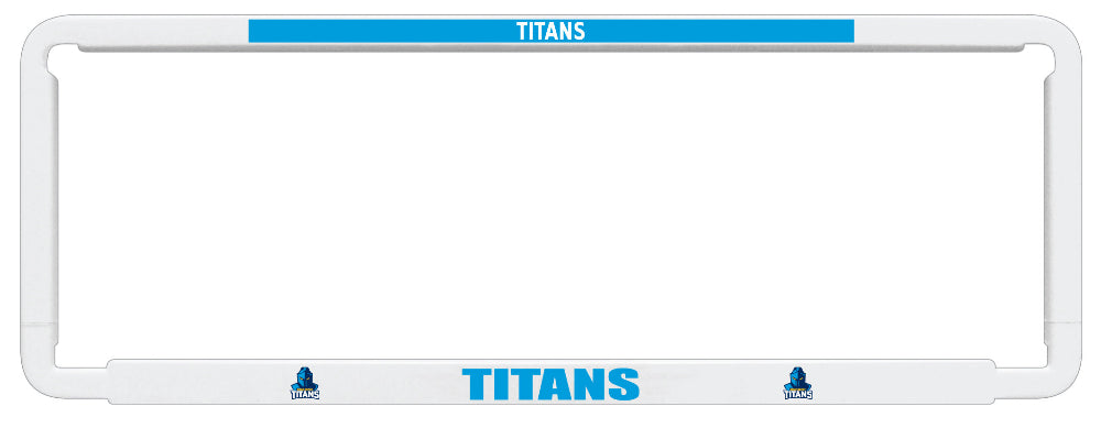 Gold Coast Titans Number Plate Surround