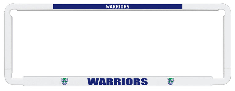 New Zealand Warriors Number Plate Surround
