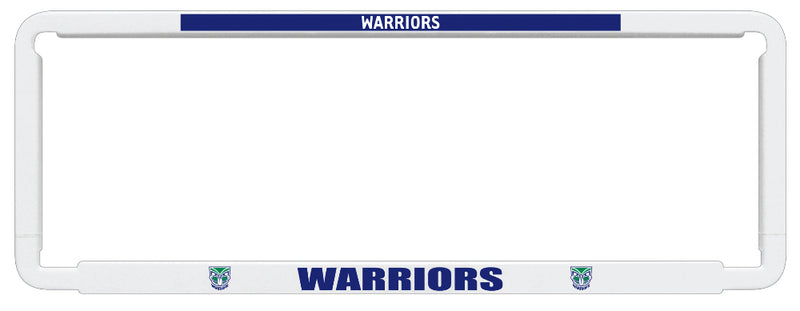 New Zealand Warriors Number Plate Surround
