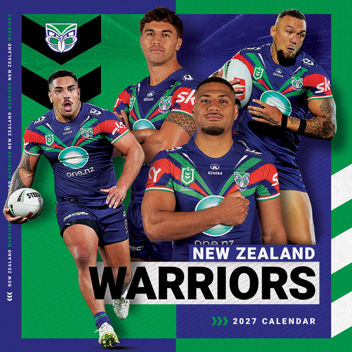 2027 New Zealand Warriors Calendar
