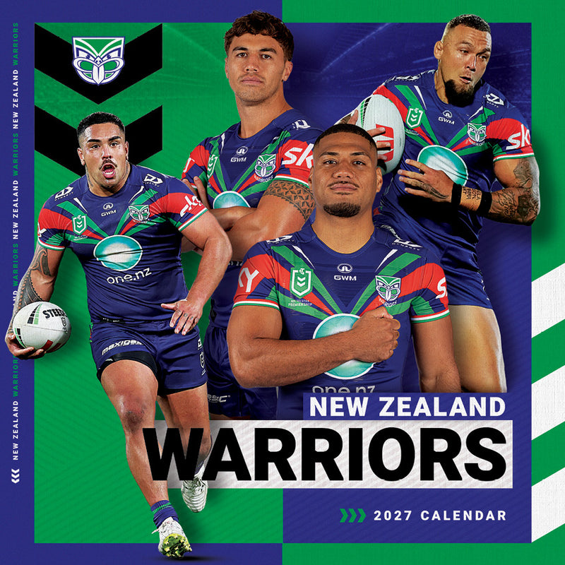 2027 New Zealand Warriors Calendar
