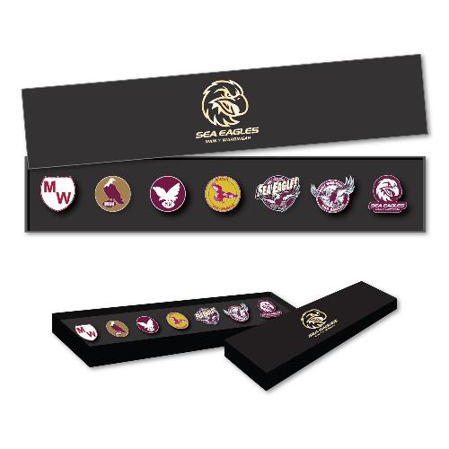 Manly Sea Eagles Evolution Pin Set