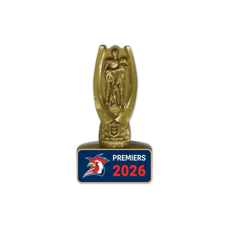 *PRE ORDER 20/11* Sydney Roosters 2026 Premiers Pin - Trophy