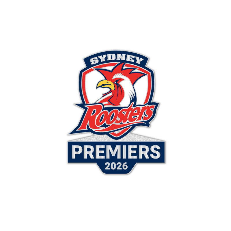 *PRE ORDER 20/11* Sydney Roosters 2026 Premiers Pin - Logo