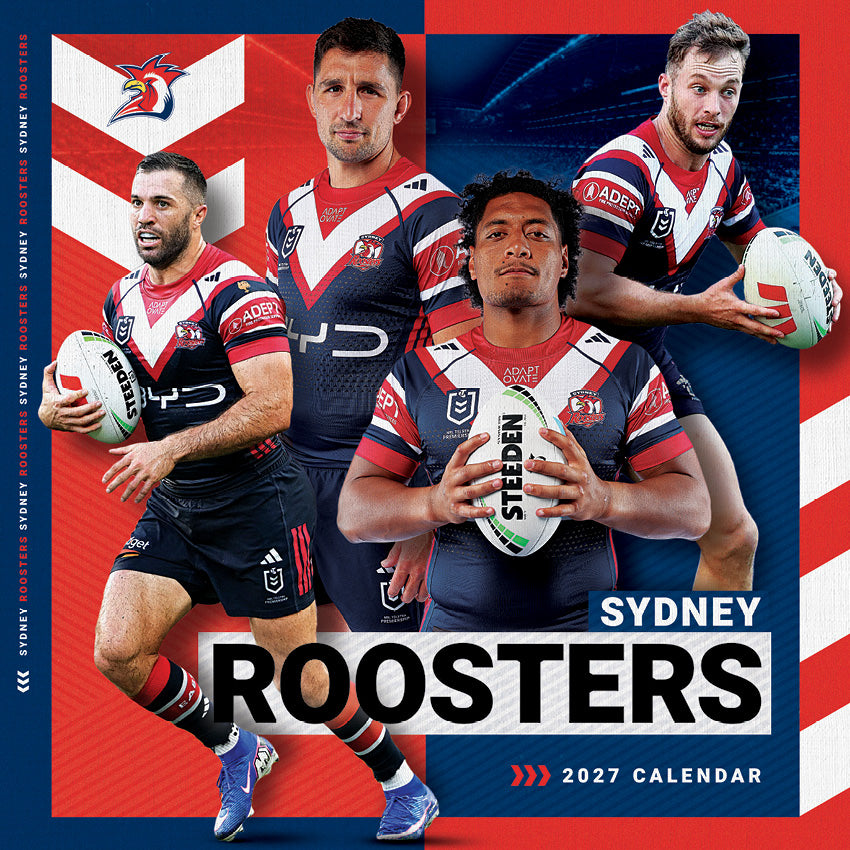2027 Sydney Roosters Calendar