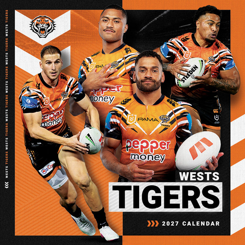 2027 Wests Tigers Calendar