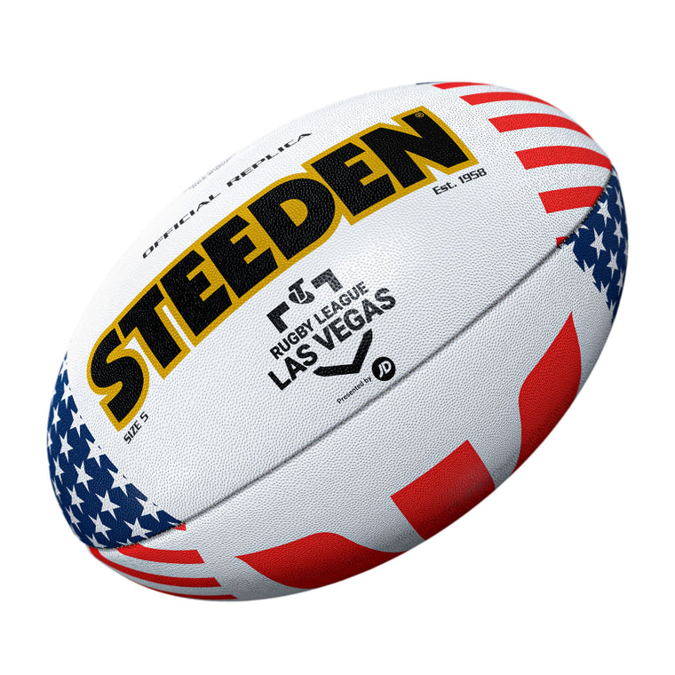 NRL Las Vegas 2026 Replica Steeden Football - Large