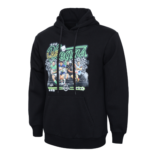 NRL Las Vegas Player 2025 Adults Hoodie - Neon