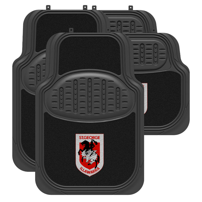 St George Illawarra Dragons Car Floor Mats