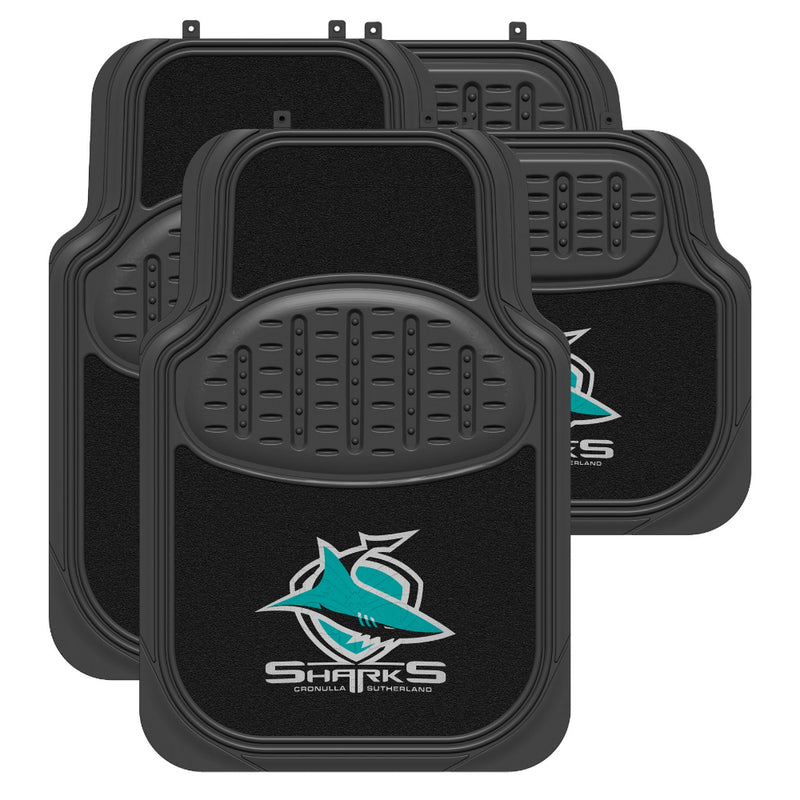 Cronulla Sharks Car Floor Mats