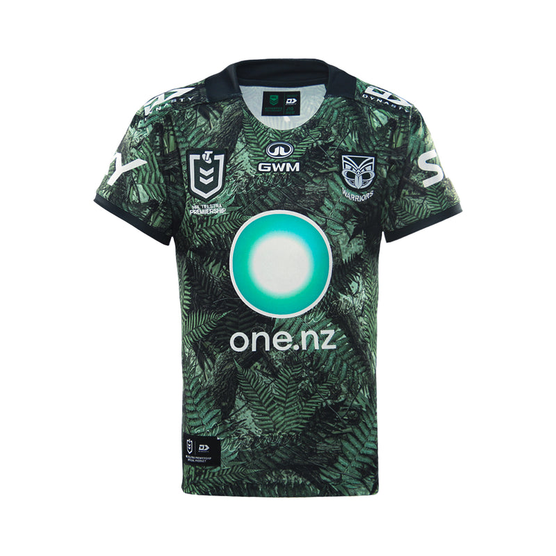 New Zealand Warriors 2026 Kids Te Taiao Jersey