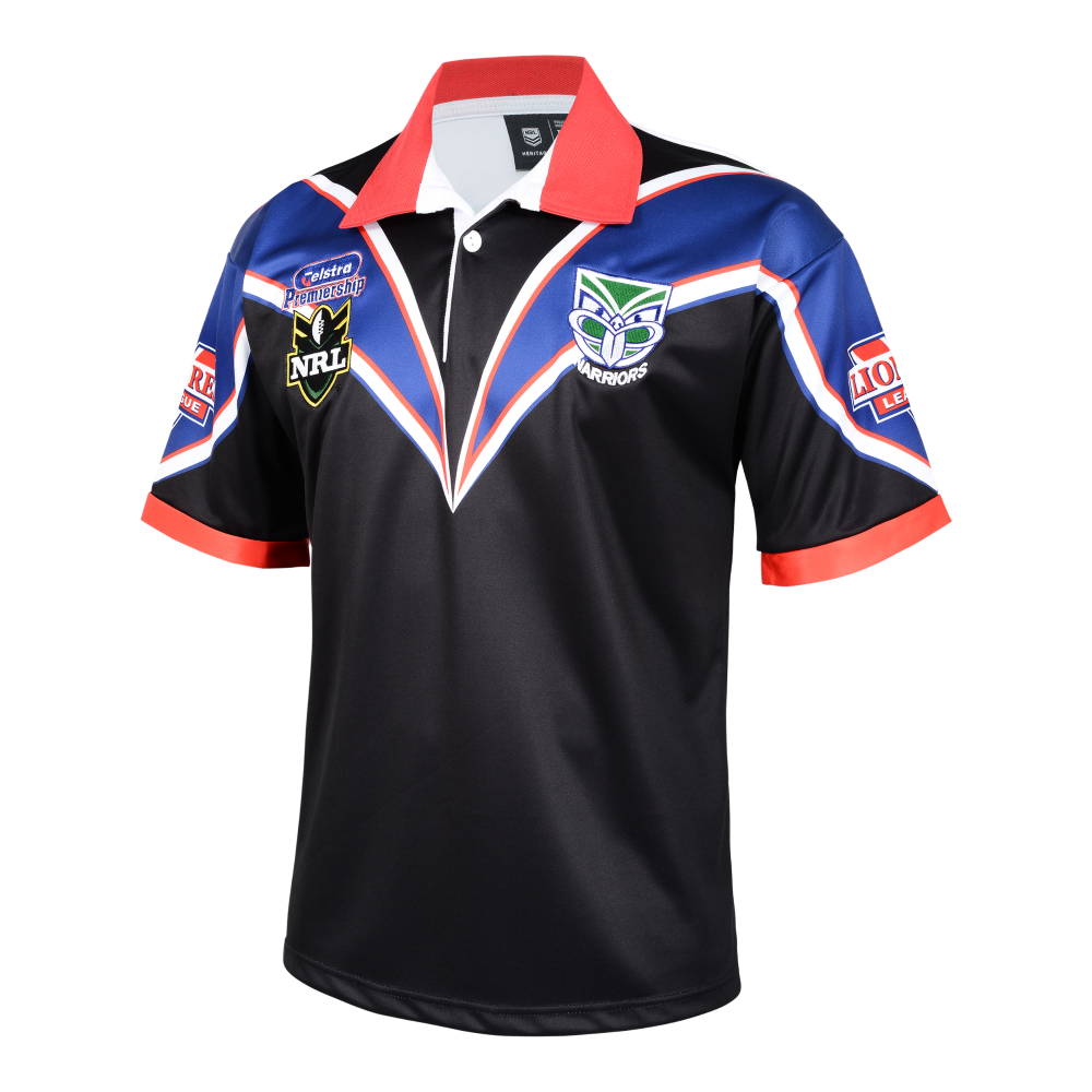 New Zealand Warriors 2001 Retro Jersey
