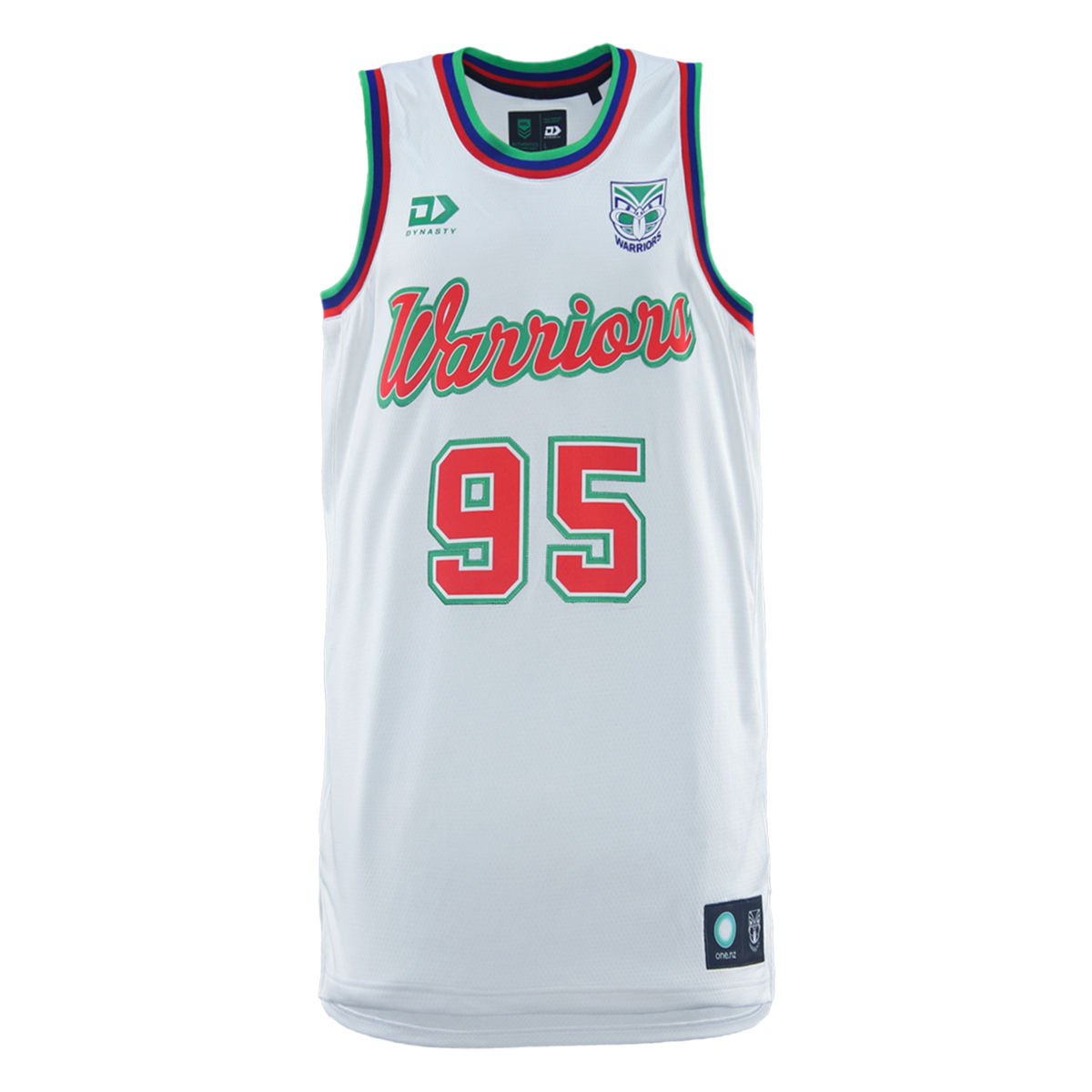 New Zealand Warriors 2026 Mens Basketball Singlet