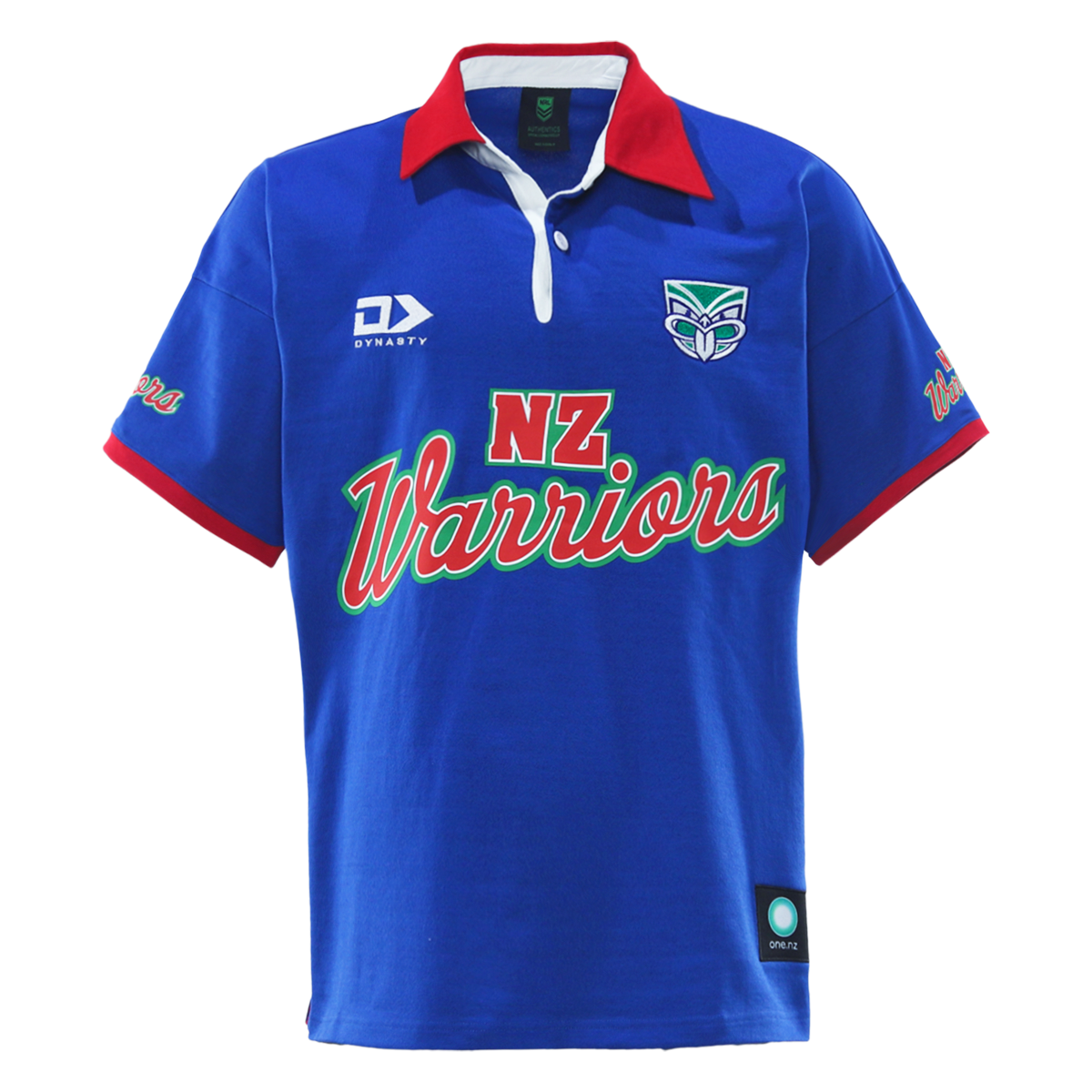 New Zealand Warriors 2026 Mens Players Traditional Polo