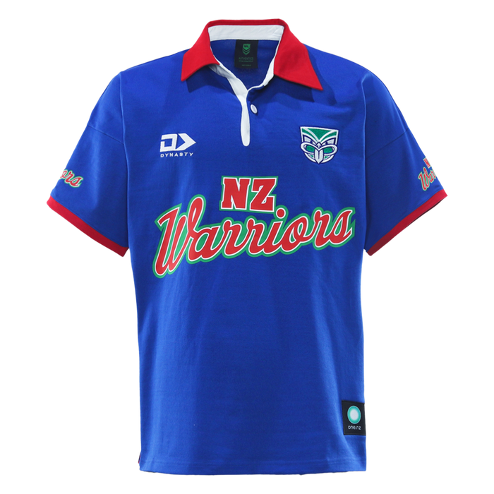 New Zealand Warriors 2026 Mens Players Traditional Polo