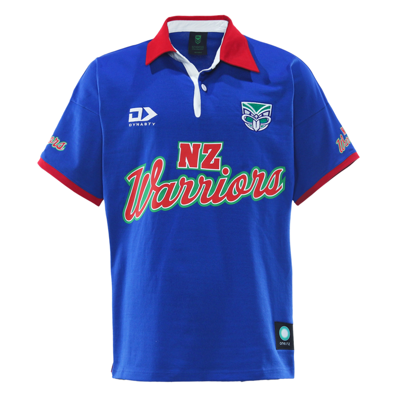 New Zealand Warriors 2026 Mens Players Traditional Polo