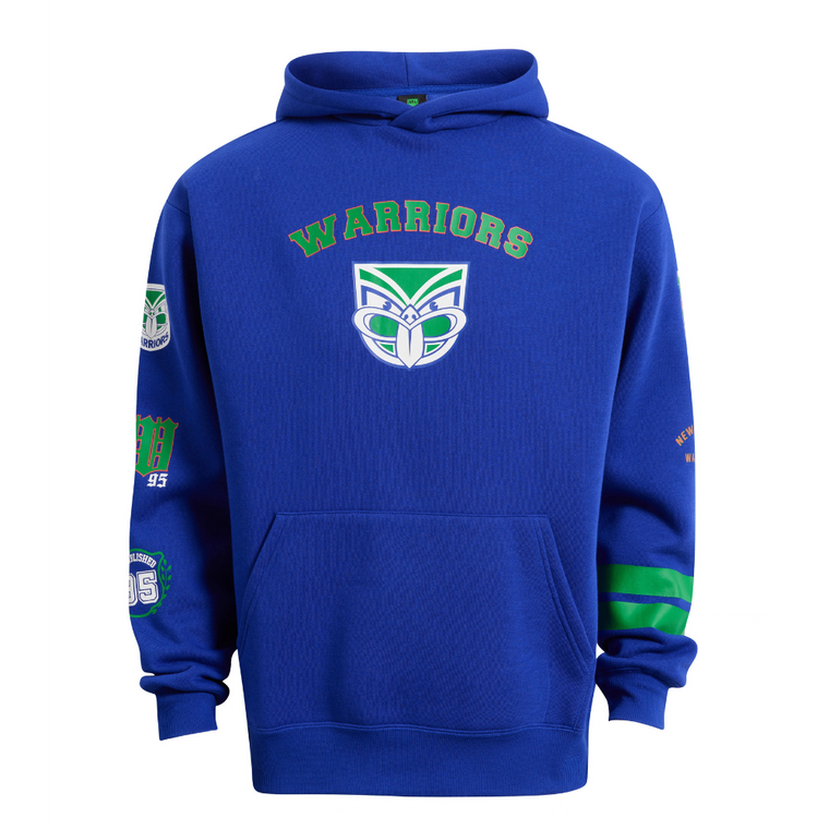 New Zealand Warriors Mens Supporter Hoodie