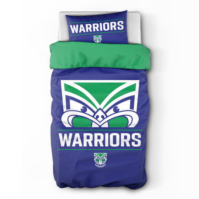 New Zealand Warriors Quilt Cover - Single