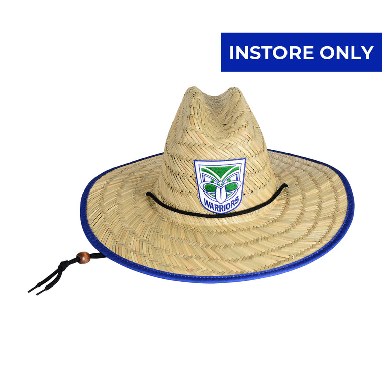 New Zealand Warriors Retro Straw Hat