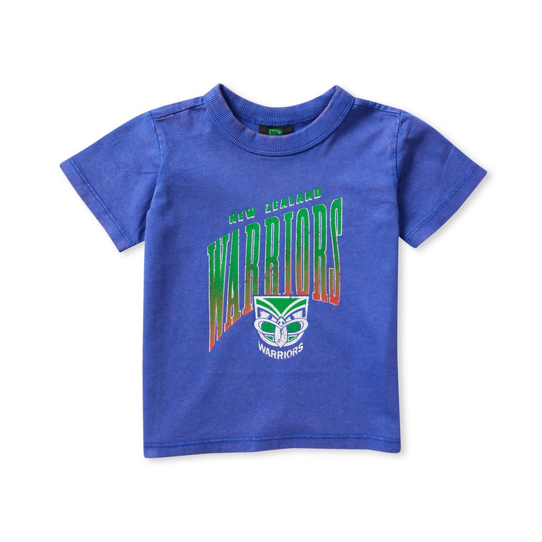 New Zealand Warriors Toddlers Supporter Shirt - Washed