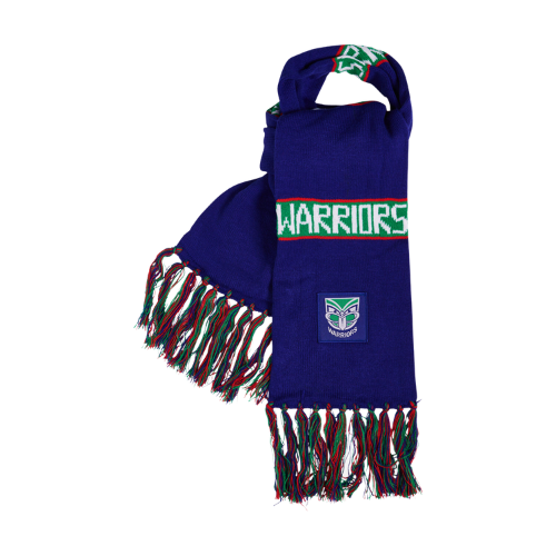New Zealand Warriors Traditional Scarf - Bar