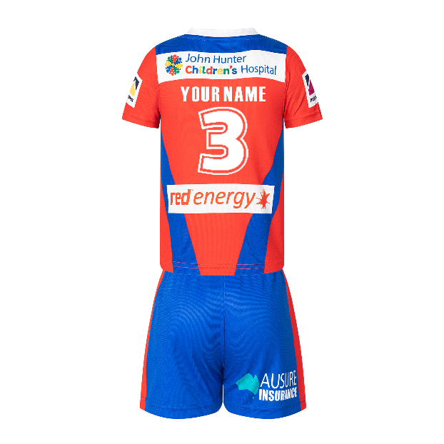 Newcastle Knights 2025 Baby / Toddler Home Jersey Set