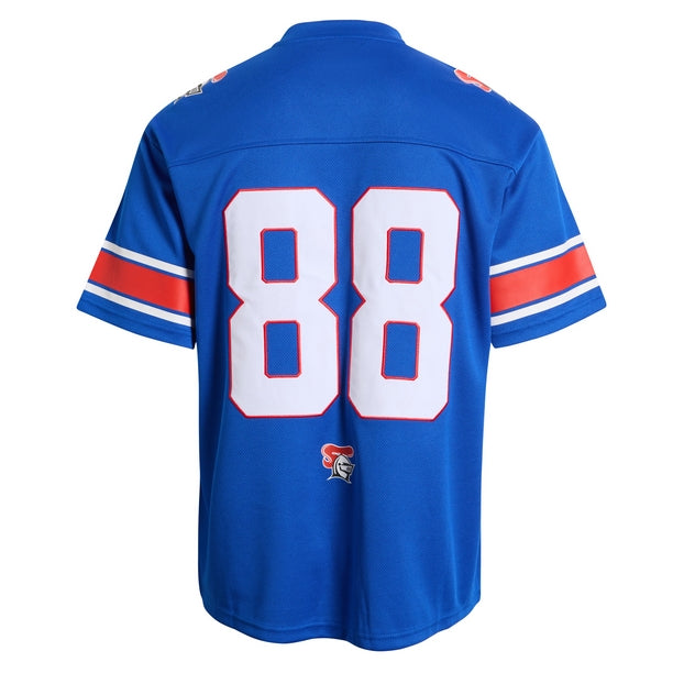 Blue NRL gridiron jersey with number 88 on