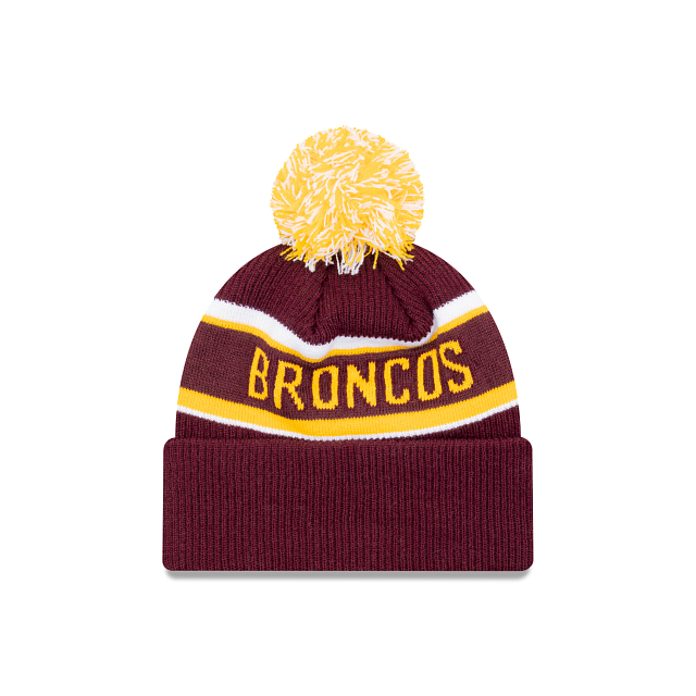 Brisbane Broncos New Era Beanie - Team Colours