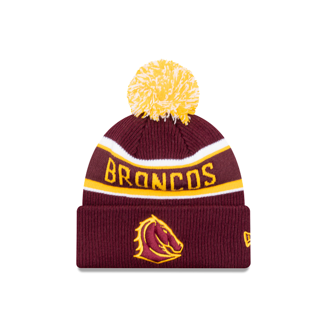Brisbane Broncos New Era Beanie - Team Colours