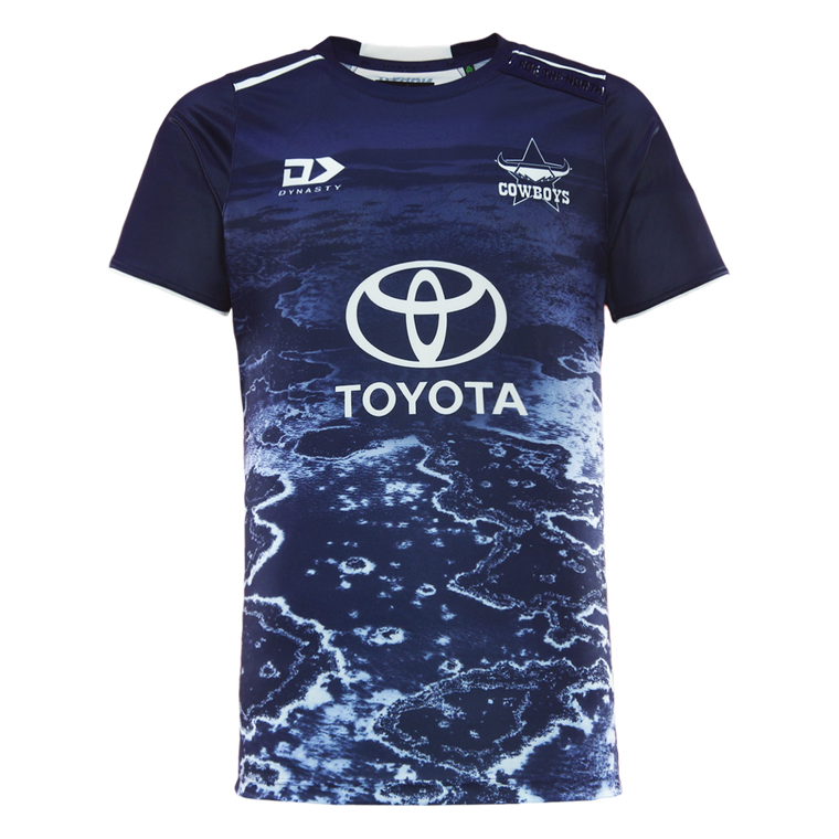 North Queensland Cowboys 2026 Mens Players Warm Up Shirt