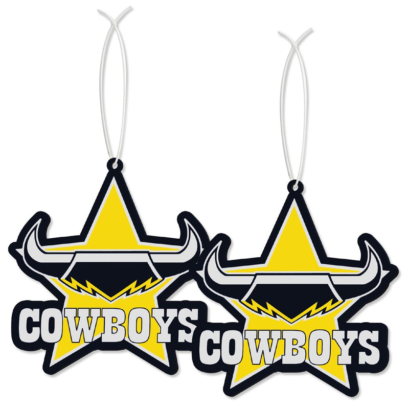 North Queensland Cowboys Air Freshener (2pk)