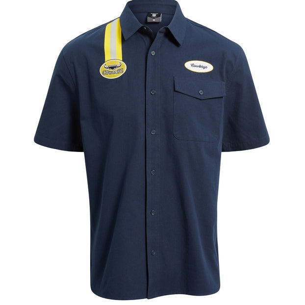 North Queensland Cowboys Mens Mechanic Shirt