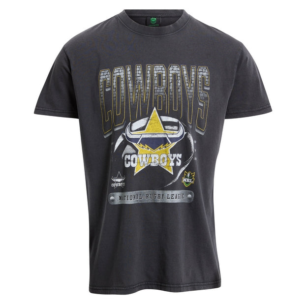 North Queensland Cowboys Mens Supporter Shirt - Vintage