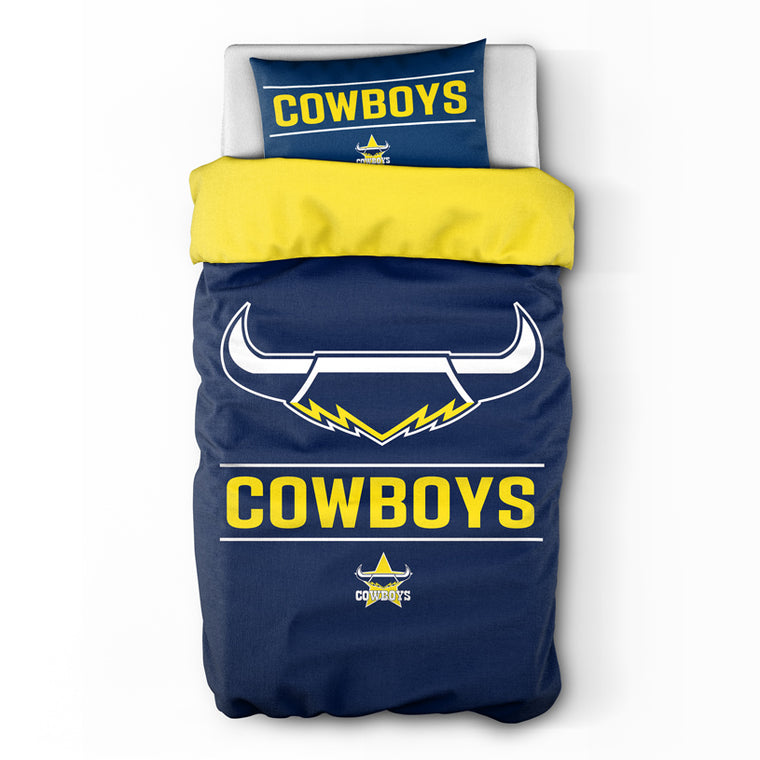 North Queensland Cowboys Quilt Cover - Single