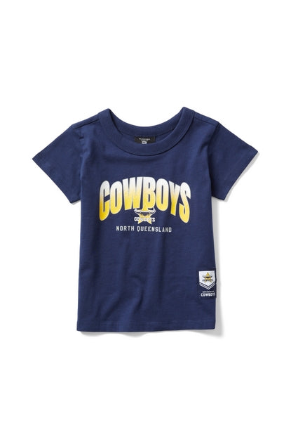 North Queensland Cowboys Toddlers Supporter Shirt - Wordmark
