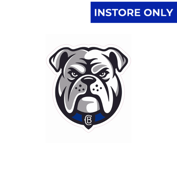 Canterbury Bulldogs NRL Logo Cutouts - LARGE