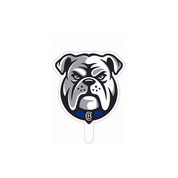 Canterbury Bulldogs NRL Logo Cutouts - SMALL