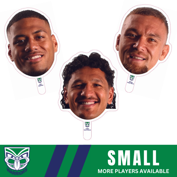 New Zealand Warriors Player Head Cutouts - SMALL